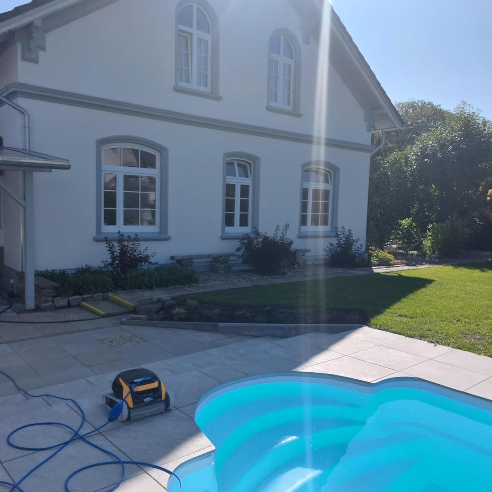 Privatunterkunft Im Erdgeschoss Nordenham Bagian luar foto